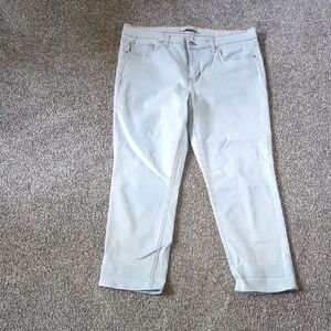 Vintage America Soft Blue Ankle Jeans